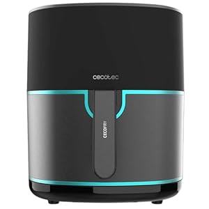 Cecotec Airfryer zonder olie van 6,5L Cecofry Fantastik Inox 6500, 1700W, PerfectCook-technologie, 12 kookmodi, Touchscreen, Temperatuur instelbaar 80-200ºC, Kookt tot 60 minuten