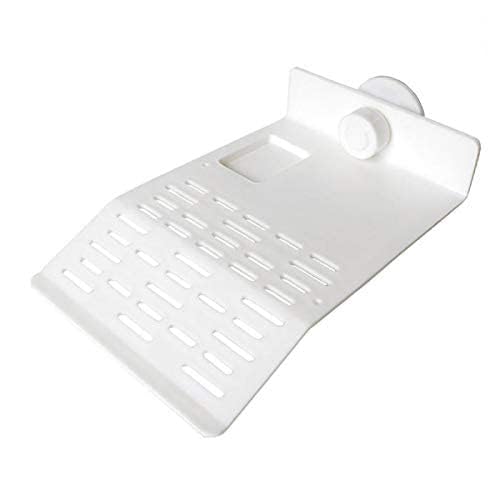 Turtle Platform White with Bowl - Basking Platform with Food Bowl & Suction Cup for Turtle/Reptile/Small Amphibians (B0D83FC69Y) Amazon Price History, Amazon Price Tracker