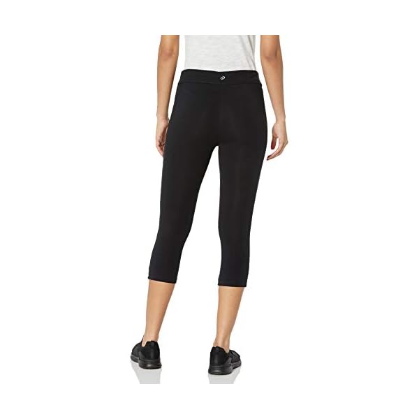 Spalding Women's Essential Capri Legging, Black, Small