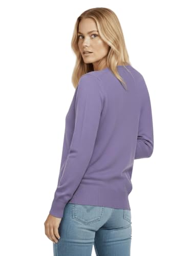 Image of YEMAK Women's Knit Cardigan Sweater - Long Sleeve V-Neck Basic Classic Casual Button Down Knitted Soft Lightweight Top