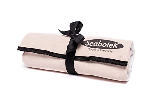 Seabotek Full Size Wood Carving Tools Set Of 12 With Canvas Bag - Gouges And Carving Chisels For Beginners, Hobbyists And Professionals #TOP6