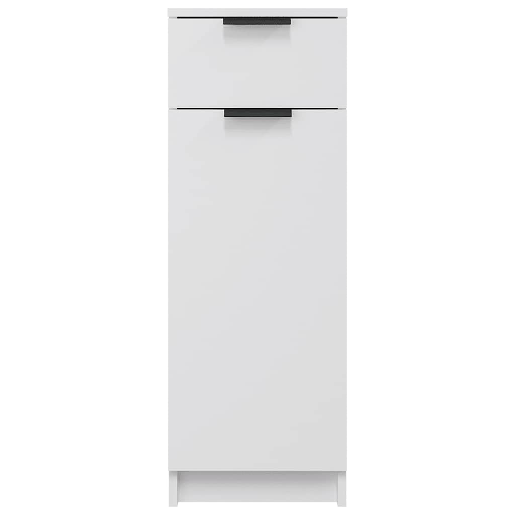 Générique Armoire de Salle de Bain Blanc 32x33,5x90 cm Bois d'ingénierie,Meubles,Armoires & Meubles de Rangement,811286