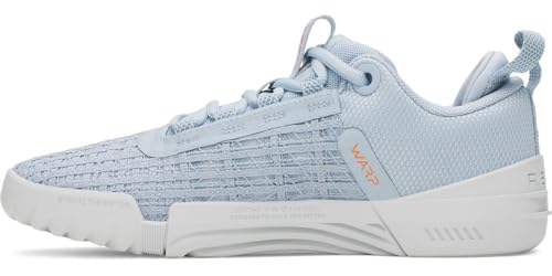 Under Armour Damen Tribase Reign 6, Blue Calm/Distant Gray/Solar Orange, 9