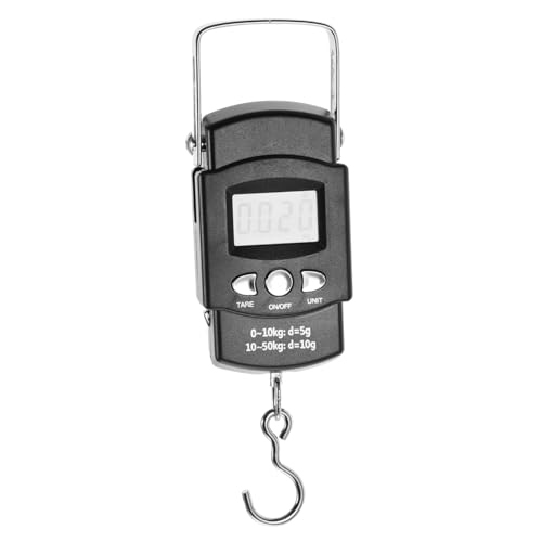 HOLIDYOYO Electronic Scale Measuring Tape Spring Balance for Fishing Luggage Home Digital Scale in 4 Units