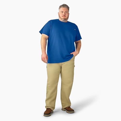 Image of Dickies Men's Heavyweight Heathered Short Sleeve Pocket T-Shirt