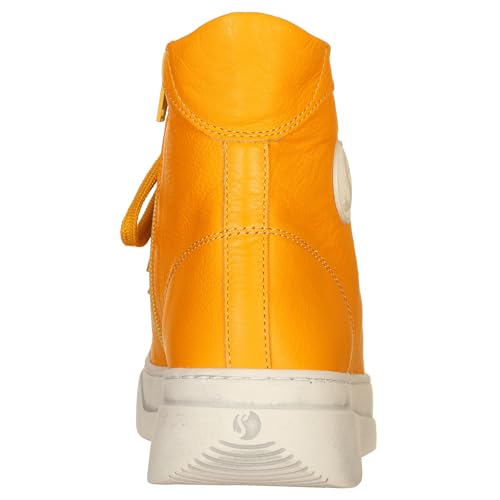 Chaussures à lacets Softinos femme ocre taille EU avec fermeture éclair