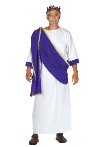 RG Costumes César El Grande, Blanco/Morado, talla única