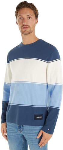 Pullover Crew Neck in Maglia Multicolore Aegean Sea Multi S uomo