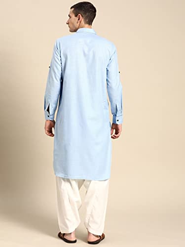 Image of Rajubhai Hargovindas Men's Premium Pathani Kurta
