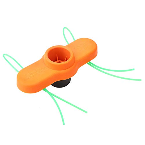 Cabezal de Corte de Nailon, Desbrozadora de Césped, Piezas de Cortacésped con 2 Líneas, Accesorios para Cortacésped para Decoración de Jardín, Desmalezado de Campo, Otros