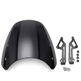 Parabrisas de motocicleta para Ducati Scrambler 2015, 2016, 2017, 2018, 2019, 2020, alerón, carenado de faros, deflectores de viento, protector, parabrisas delantero, pantalla a prueba de viento, accesorios modificados.
