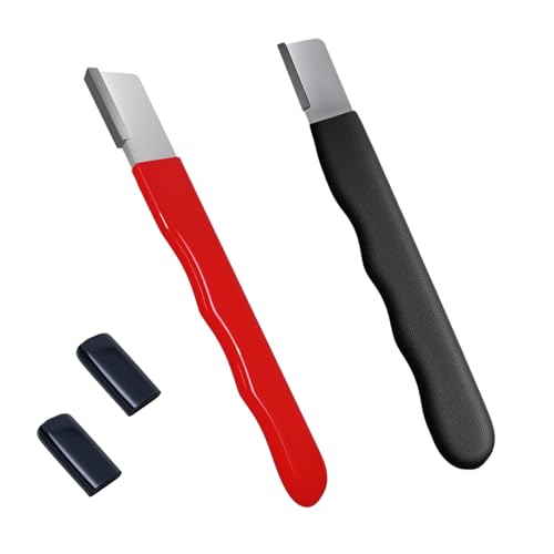Xinlie 2 Stück Axtschärfer Garden Tool Blade Sharpener Messerschärfer Schärfen von Gartenwerkzeug Axtschärfer Tragbarer Messerschleifer, für Küchenkochmesser, Scheren, Fräser, Rasierwerkzeuge