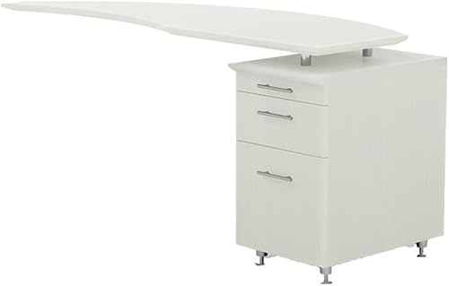 Safco Products Mayline MNRTPRTSS Medina - Retorno derecho de 63 pulgadas de ancho para uso con escritorios, se vende por separado, laminado