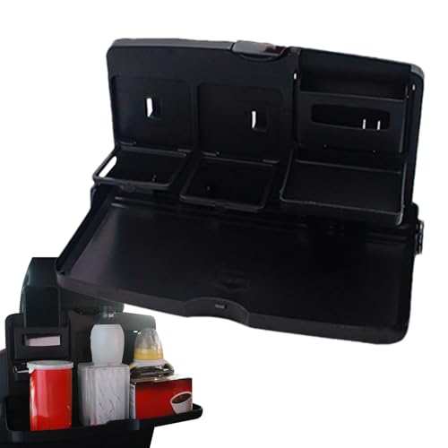 Tablette pour siège arrière de voiture Teksome réglable et pliable pour voyage