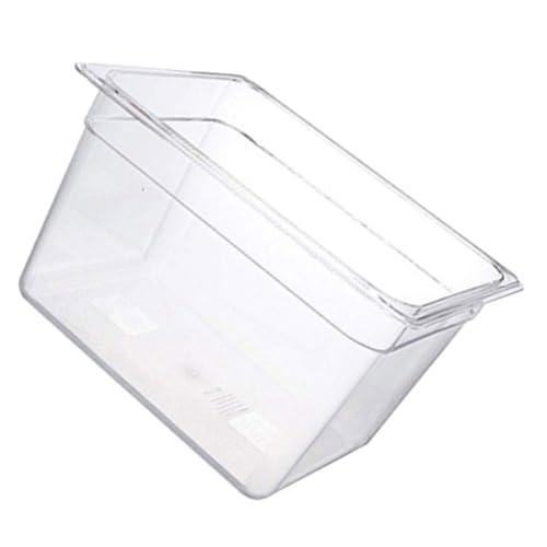 ULTECHNOVO Contenedor para Cocción Lenta de Transparente Resistente y Fácil de Limpiar para Almacenar y Cocinar con Mínima Pérdida de Calor Accesorio Portátil para Cocina y Silenciosa