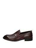 Couleur : bordeaux Exton 5378 Mocassins pour homme - Rouge - Bordeaux, 44 EU EU