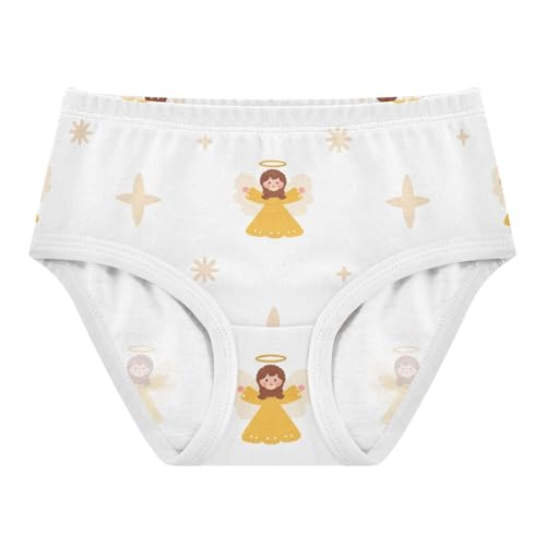 Girls' Training Panties Organic Underwear for Kids Christmas Angels