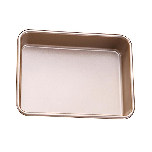 BRIGHTFUFU Non-stick Baking Pan Square Perfect for Cakes Bread Easy Clean Round Edges Home Kitchen