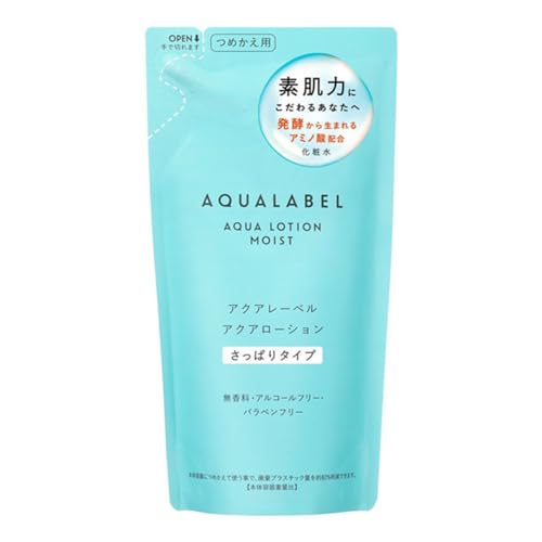 Lotion Aqua Moist Aqualabel visage recharge 220 ml peau seche