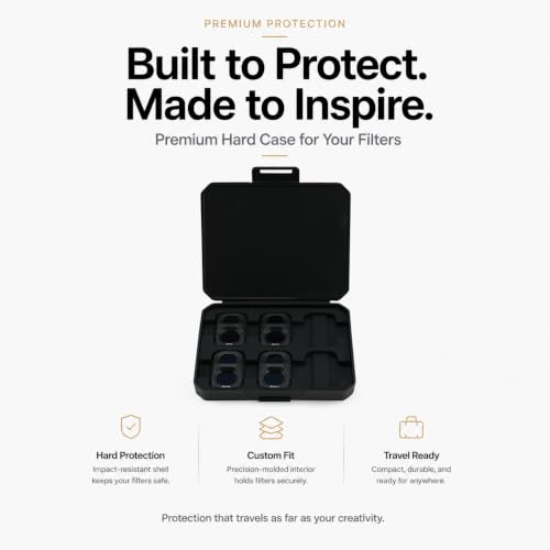 Image of Freewell 4 Pack ND Filters for DJI Osmo Pocket 4P & Xtra Muse 2 Pro