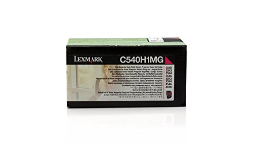 Lexmark C 546 DTN - 0C540H1MG - Cartouche de Toner Magenta de rechange d'origine