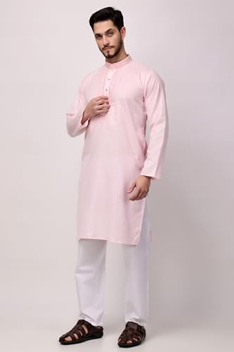 Image of Royal Kurta Men's Cotton Printed Kurta Pyjama