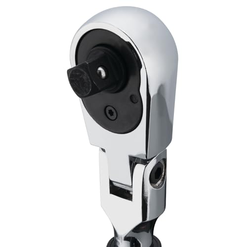 Performance Tool W9116 1/4-Inch and 3/8-Inch Dual Drive Flex Head Stubby Ratchet