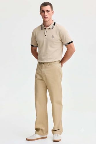 Image of Lymio Polo T Shirt for Men | Men Casual T-Shirt | Polo Available in Combo Pack of 2 (Polo-40-43)