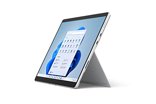 Microsoft Surface Pro 8 LTE 256 GB (i5/16 GB) Platinum W10 Pro *Nuevo* (Reacondicionado)