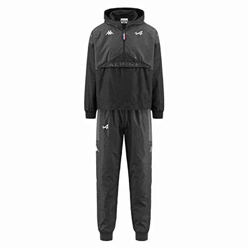 Kappa Survêtement Enfant Asteody BWT Alpine F1 Team Gris - Tenue Circuit 12 Ans