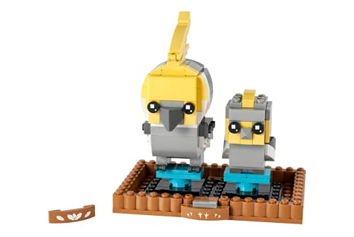 LEGO BrickHeadz 40481 Nymphensittich Vogelset – Bild 4