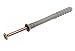 One Stop DIY 6 x NYLON HAMMER IN FRAME FIXINGS MASONRY PLUGS & SCREWS M8 X 80MM NEW