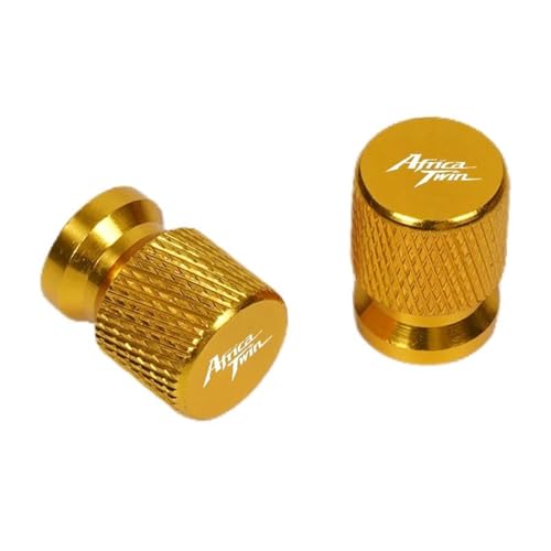Bouchon de valve pour Honda Africa Twin étanche en aluminium or résistant à la corrosion