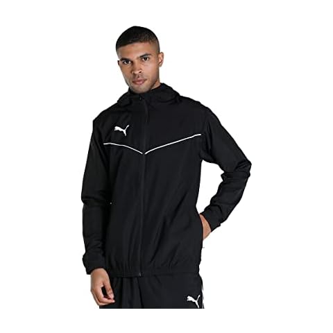 PUMA Men's teamRISE All Weather Jacket in Black Cover