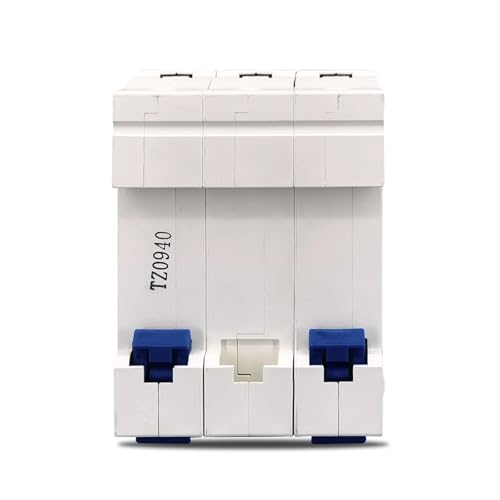 Mini-disjoncteur triphasé 3P 16A TOB1-63 type C courbe de déclenchement pour circuit triphasé - 3