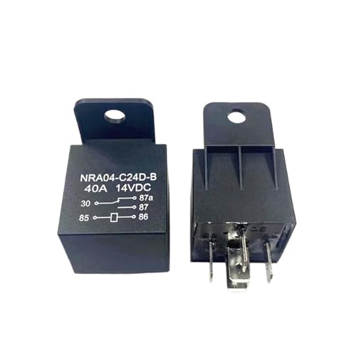 Relais 5 broches NRA04-C24D-B 24V CC 40A composant électronique commutation automobile