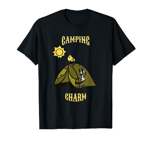 Abalorio de camping lindo y divertido para amantes de los campamentos Camiseta