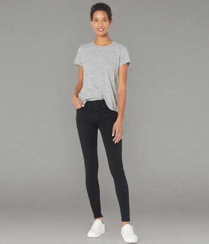 Liverpool Abby Skinny Jeans in Black Rinse4