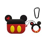 Mickey Airpods Pro Case ,Cute 3D Cartoon Soft Silicone Airpods Pro Case Cover,Kawaii Fun Cool Design