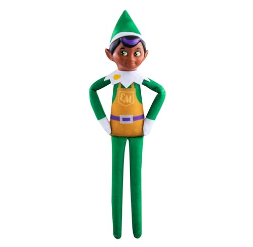 The Elf on the Shelf Elf Mates Toy Maker 12-Inch Doll with Black Hair