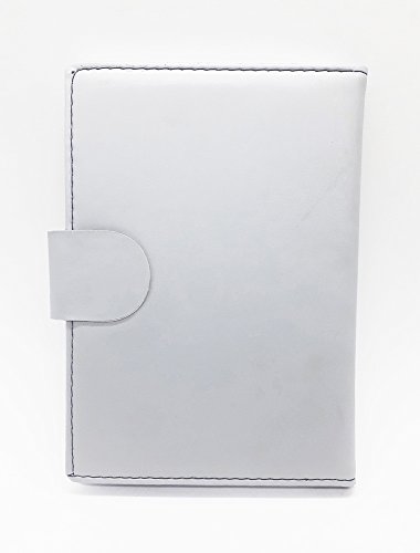 Agenda 2019 Diária Luxo Costurada Porta Caneta Azul S