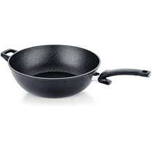 Fissler Adamant Non-Stick Wok Pan - 12.6" - Premium German Quality - For All Cooktops - Non-Stick Silicon Carbide Surface - Dishwasher Safe - Made in Germany