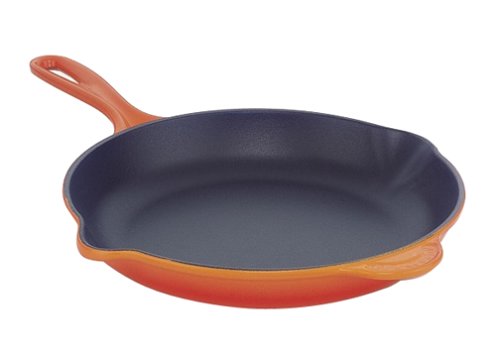 Le Creuset Enameled Cast-Iron 11-3/4-Inch Skillet with Iron Handle (Flame)