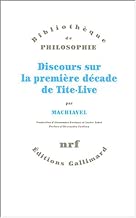 Download Discours sur la première décade de Tite-Live PDF