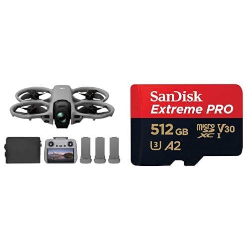 DJI Avata 360 Fly More Combo RC 2 + SanDisk Extreme PRO 512GB microSD – FPV Uçuş Seti