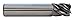 M.A. Ford 17812510A 5 Flute ALtima Coated Carbide Single End Mill