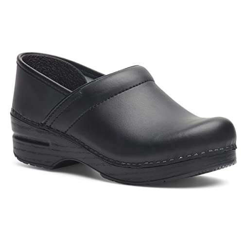 Dansko Women Clog, Black, 14 US