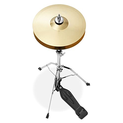 Gammon Percussion 5-Piece Junior Starter Drum Kit With Cymbals, Hardware, Sticks, & Throne - Black #TOP4