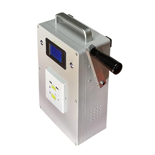 HajMyrdonyx Generador Manivela 500 W, 200 WH, Estación Energía Portátil 62400 Mah con Toma De Corriente, Generadores Energía Móviles 220 V Ca/CC/USB, Fuente Alimentación Emergencia para Acampadas.