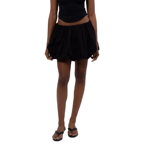 Amazon.com: DSORVICD Women Y2k Ruffle Bubble Skirt Cute High